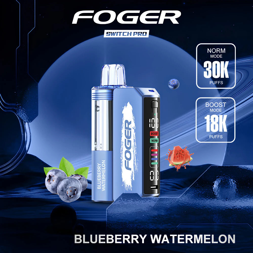 Foger Switch Pro 30000 Puffs Disposable Vape Kit 5CT/Display