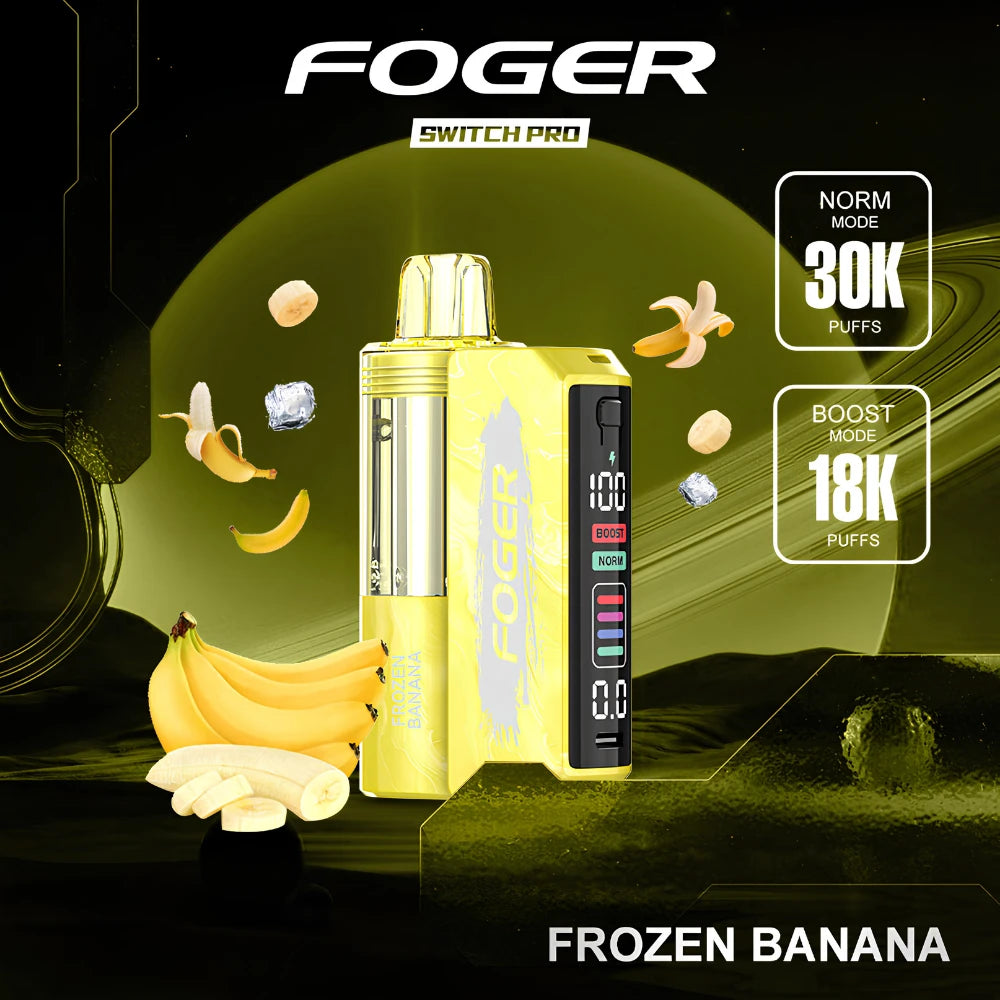 Foger Switch Pro 30000 Puffs Disposable Vape Kit 5CT/Display