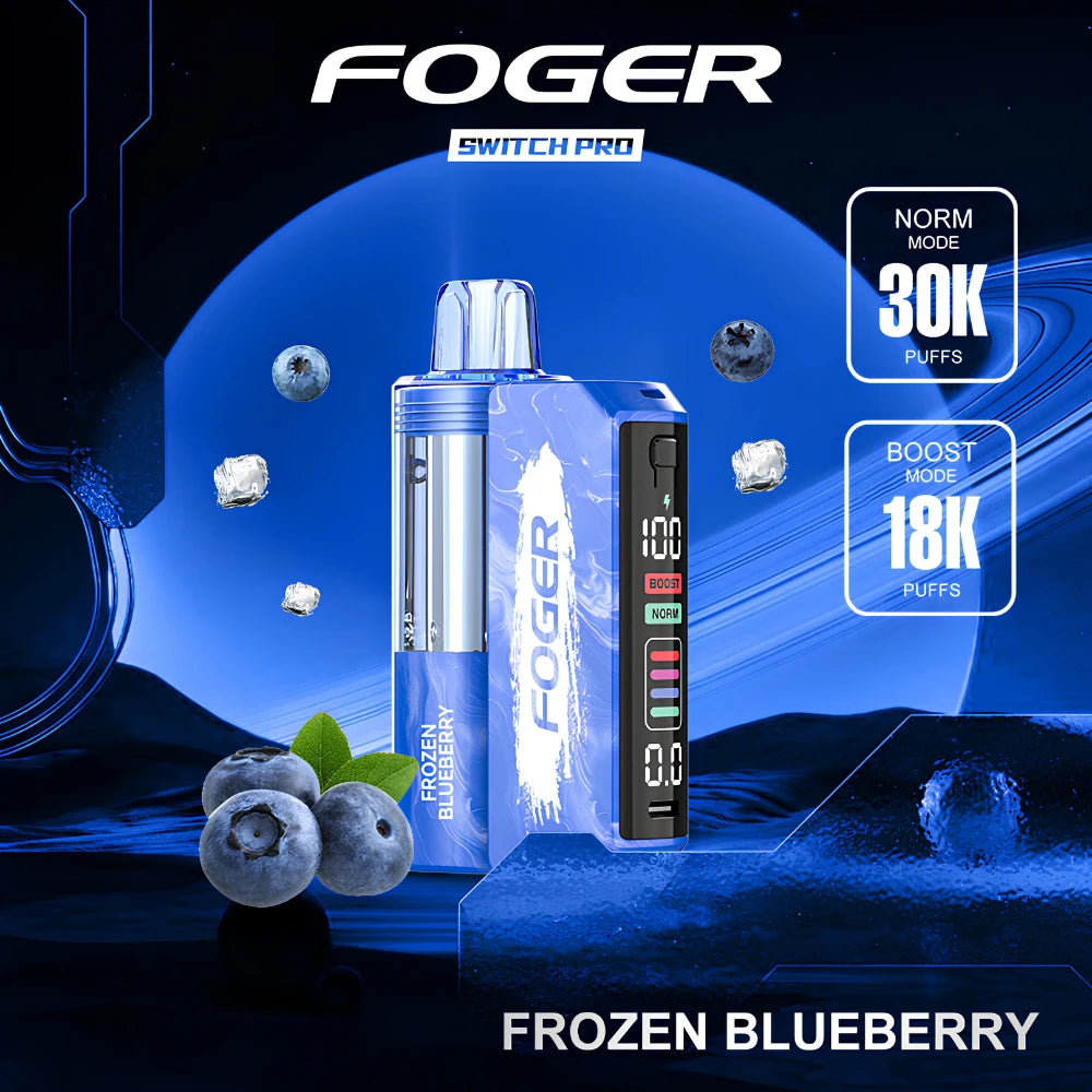 Foger Switch Pro 30000 Puffs Disposable Vape Kit 5CT/Display