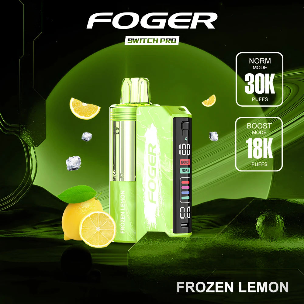 Foger Switch Pro 30000 Puffs Disposable Vape Kit 5CT/Display