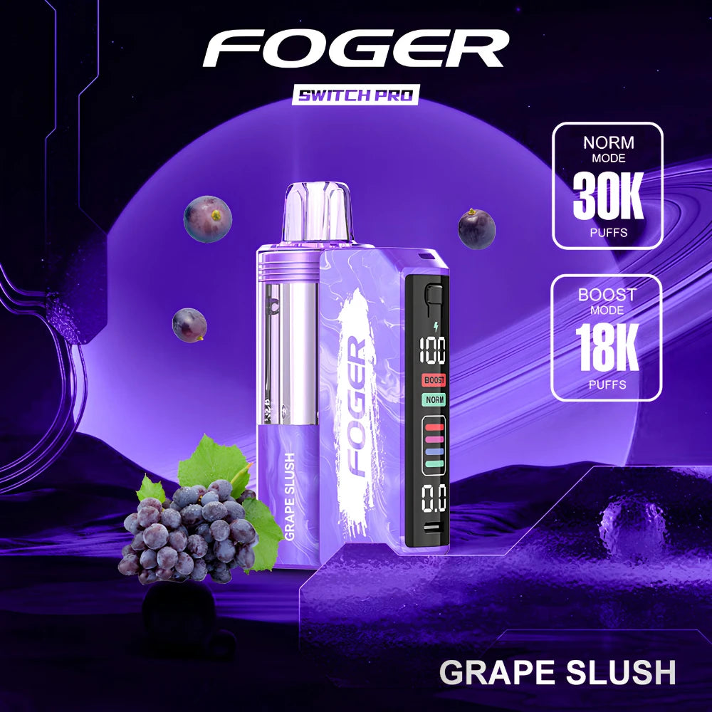 Foger Switch Pro 30000 Puffs Disposable Vape Kit 5CT/Display