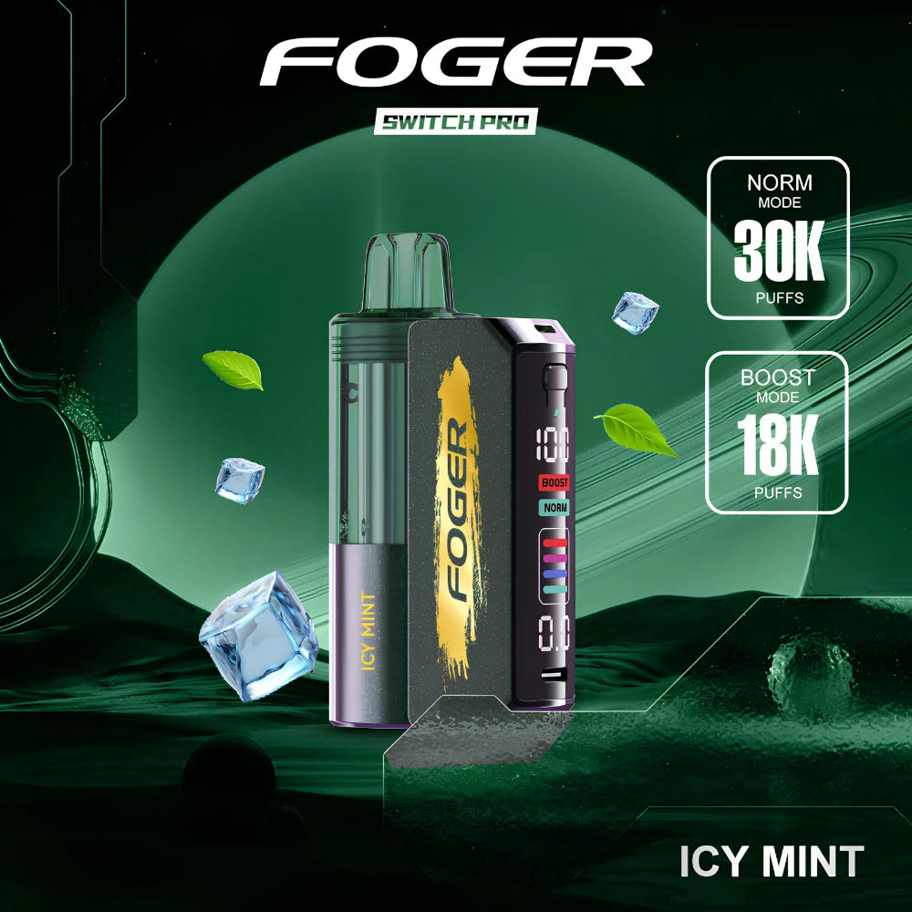 Foger Switch Pro 30000 Puffs Disposable Vape Kit 5CT/Display