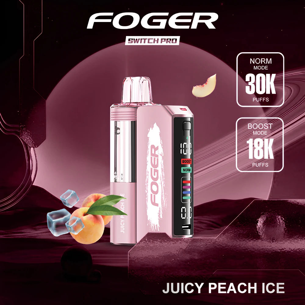 Foger Switch Pro 30000 Puffs Disposable Vape Kit 5CT/Display