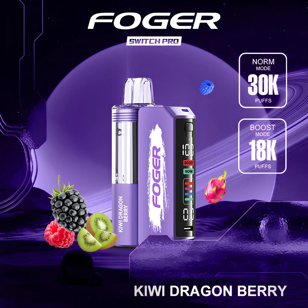 Foger Switch Pro 30000 Puffs Disposable Vape Kit 5CT/Display