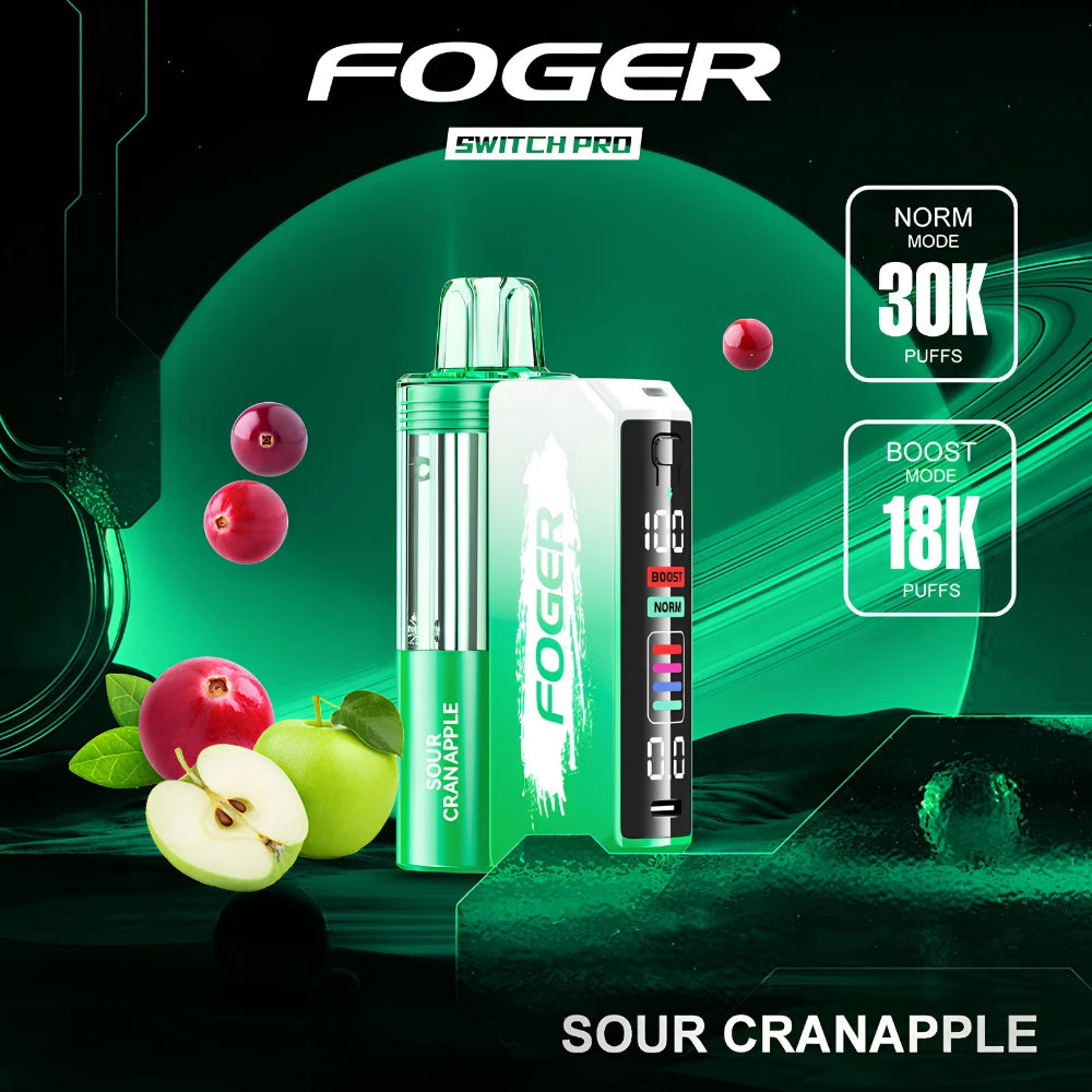 Foger Switch Pro 30000 Puffs Disposable Vape Kit 5CT/Display