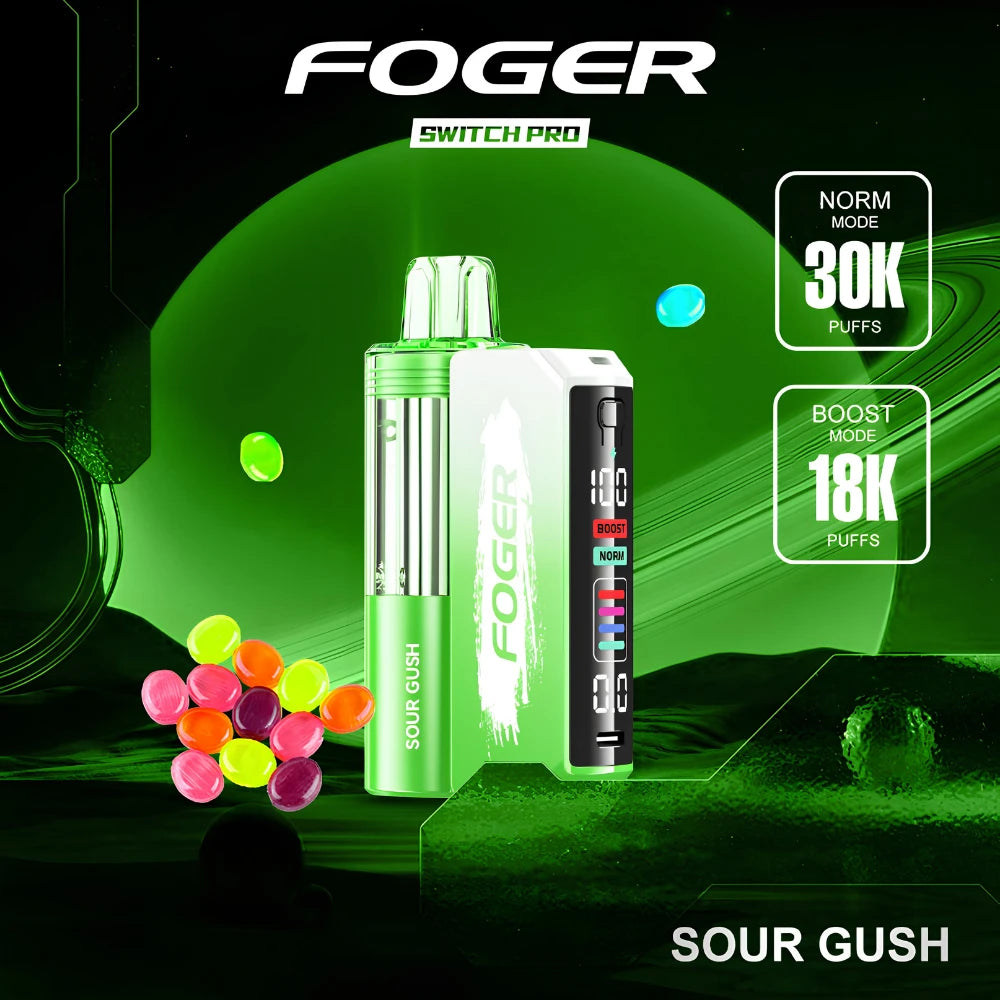 Foger Switch Pro 30000 Puffs Disposable Vape Kit 5CT/Display