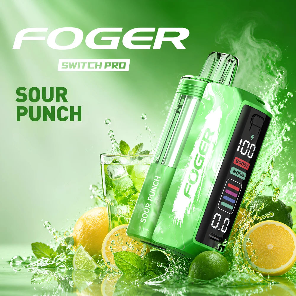 Foger Switch Pro 30000 Puffs Disposable Vape Kit 5CT/Display