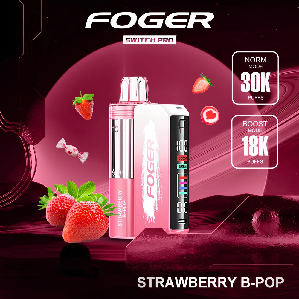 Foger Switch Pro 30000 Puffs Disposable Vape Kit 5CT/Display