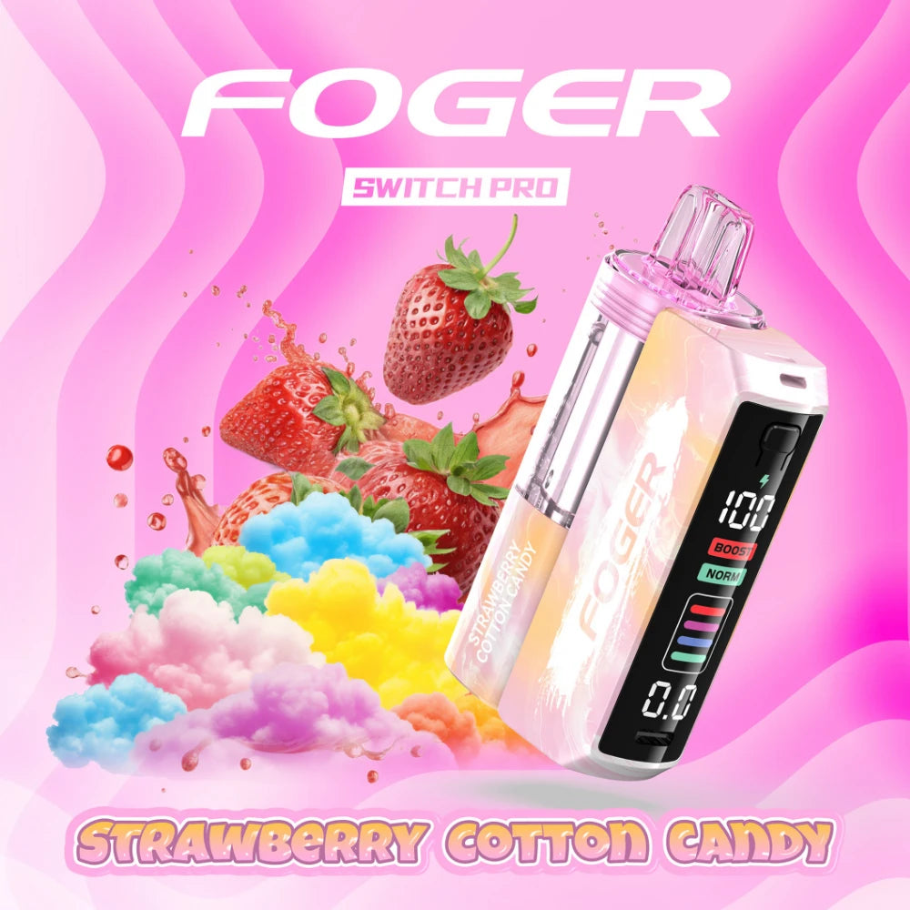 Foger Switch Pro 30000 Puffs Disposable Vape Kit 5CT/Display