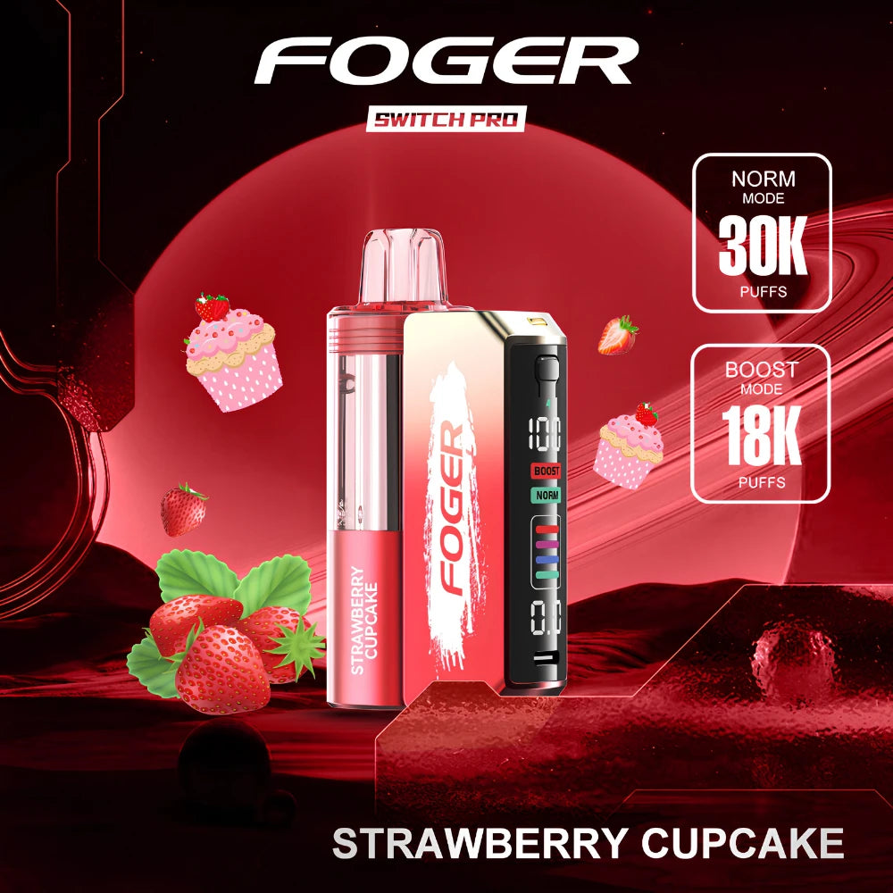 Foger Switch Pro 30000 Puffs Disposable Vape Kit 5CT/Display