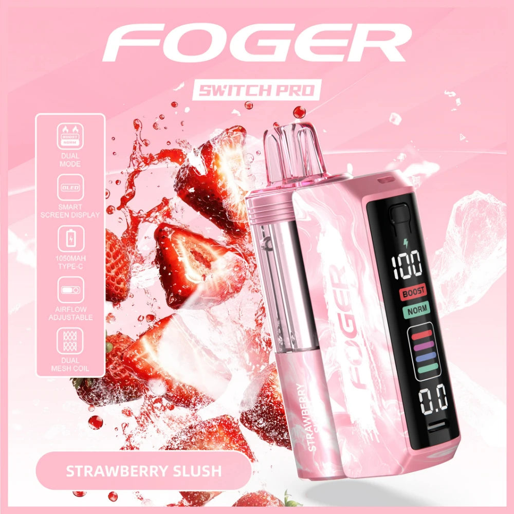 Foger Switch Pro 30000 Puffs Disposable Vape Kit 5CT/Display