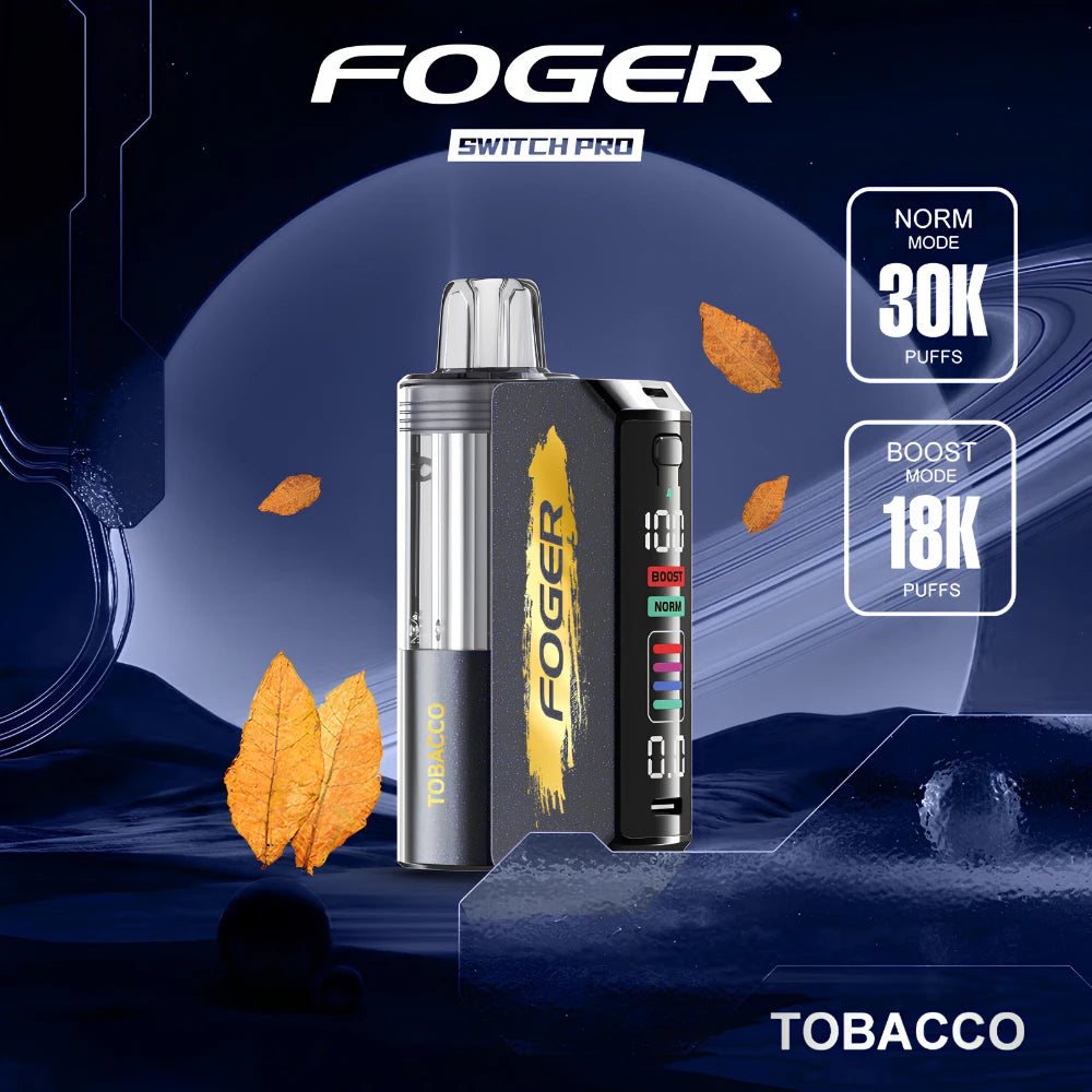 Foger Switch Pro 30000 Puffs Disposable Vape Kit 5CT/Display