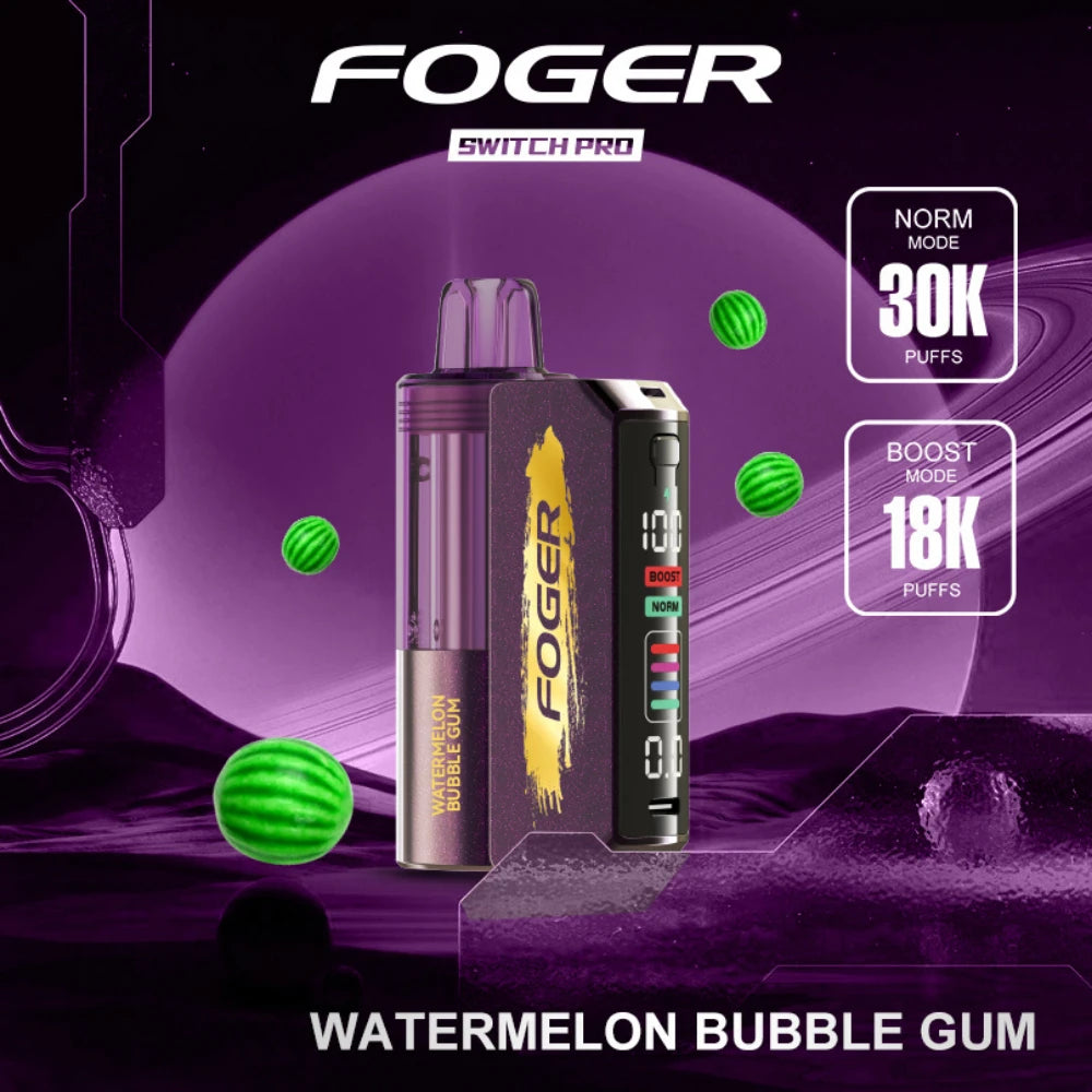 Foger Switch Pro 30000 Puffs Disposable Vape Kit 5CT/Display