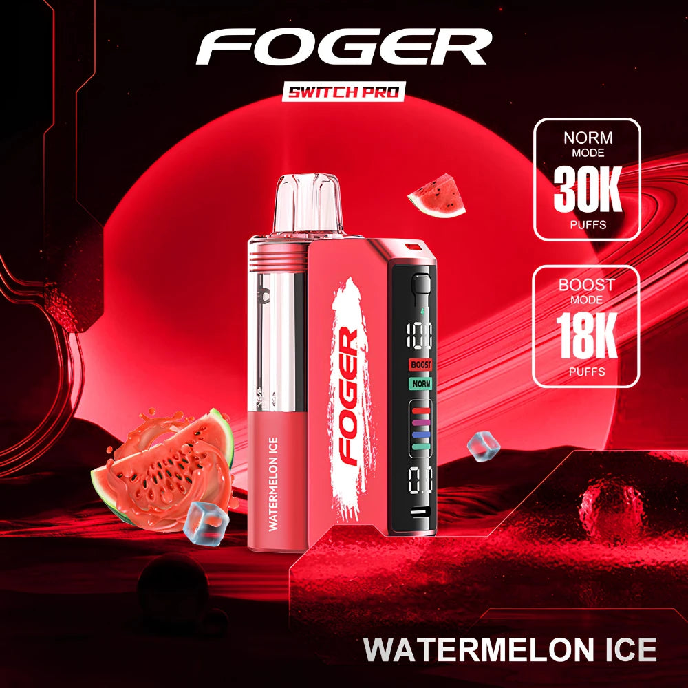 Foger Switch Pro 30000 Puffs Disposable Vape Kit 5CT/Display