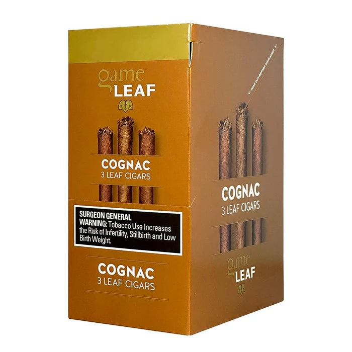 Game Leaf Cigarillos (10-Count Box of 3-Packs)