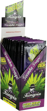 Kingpin 4X Flavored Hemp Wraps 25CT