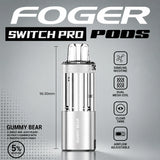Foger Switch Pro 30000 Puffs Disposable Pods 5CT/Display