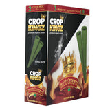 Crop Kingz Self-Sealing Hemp Wraps – Tobacco-Free 2-Pack 10ct Display Box