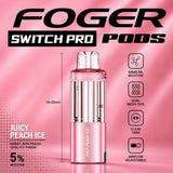 Foger Switch Pro 30000 Puffs Disposable Pods 5CT/Display