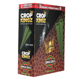 Crop Kingz Self-Sealing Hemp Wraps – Tobacco-Free 2-Pack 10ct Display Box