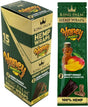 Front angled view of the King Palm Hemp Wraps with Flavor Tips 15-count display box in vibrant pink. These 100% hemp wraps feature a squeeze-and-pop flavor filter tip for an enhanced, slow-burning, tobacco-free smoking experience.
