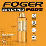 Foger Switch Pro 30000 Puffs Disposable Pods 5CT/Display