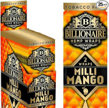 BILLIONAIRE Hemp Wraps  - 2ct/25pk