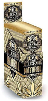 BILLIONAIRE Hemp Wraps  - 2ct/25pk