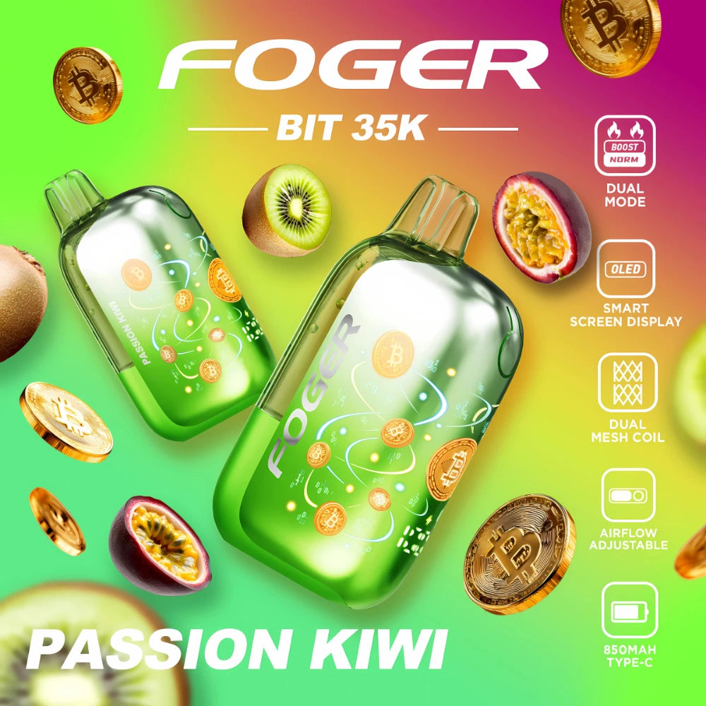 Foger Bit 35000 Puffs Disposable Vape 5CT/Display