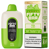 Fifty Bar V2 Hidden Hills 20000 Puffs Disposable Vape 5CT/Display