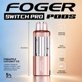Foger Switch Pro 30000 Puffs Disposable Pods 5CT/Display