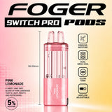 Foger Switch Pro 30000 Puffs Disposable Pods 5CT/Display