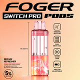 Foger Switch Pro 30000 Puffs Disposable Pods 5CT/Display