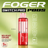 Foger Switch Pro 30000 Puffs Disposable Pods 5CT/Display