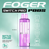 Foger Switch Pro 30000 Puffs Disposable Pods 5CT/Display