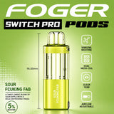 Foger Switch Pro 30000 Puffs Disposable Pods 5CT/Display