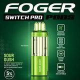 Foger Switch Pro 30000 Puffs Disposable Pods 5CT/Display