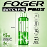 Foger Switch Pro 30000 Puffs Disposable Pods 5CT/Display