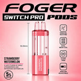 Foger Switch Pro 30000 Puffs Disposable Pods 5CT/Display
