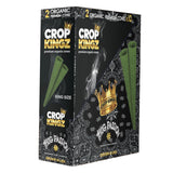 Crop Kingz Self-Sealing Hemp Wraps – Tobacco-Free 2-Pack 10ct Display Box