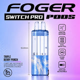 Foger Switch Pro 30000 Puffs Disposable Pods 5CT/Display