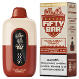 Fifty Bar V2 Hidden Hills 20000 Puffs Disposable Vape 5CT/Display