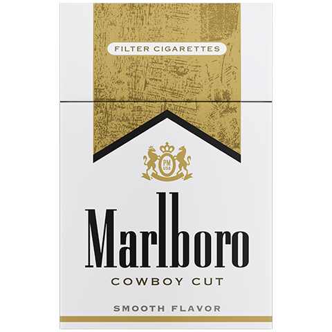 MARLBORO COWBOY CUT GOLD KING BOX / 1OCT