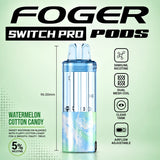 Foger Switch Pro 30000 Puffs Disposable Pods 5CT/Display