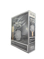 Front view of the White Owl Tips Classic pipe tobacco cigarillos box in traditional brown and black. These premium tipped machine-made cigarillos come in a wholesale 15-count box of 2-packs, providing a smooth draw ideal for retail counter displays.