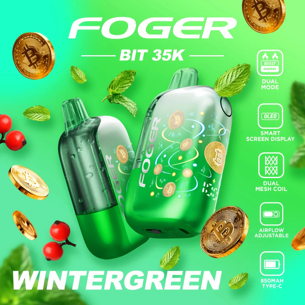 Foger Bit 35000 Puffs Disposable Vape 5CT/Display