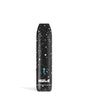 Front view of the Wulf LX Slim Dry Herb Vaporizer in black with white splatter. This 900mAh handheld thermal extraction unit features an internal ceramic heating oven and four specific thermal outputs for precise material processing.