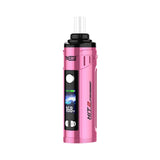 Front view of the Yocan Hit 2 Convection Dry Herb Vaporizer in bright pink. This advanced portable vaporizer features true convection heating, an OLED display, and adjustable temperature controls for a premium dry herb experience.