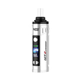 Front view of the Yocan Hit 2 Convection Dry Herb Vaporizer in clean white. This advanced portable vaporizer features true convection heating, an OLED display, and adjustable temperature controls for a premium dry herb experience.