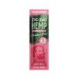 Front view of the Zig-Zag Hemp Wraps in the Summer Slice flavor variant featuring bright red and green packaging. These vegan, non-GMO wraps contain zero tobacco and seamlessly blend a refreshing fruit taste with the natural profile of your chosen fill.